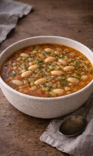 Bohnensuppe italienisch